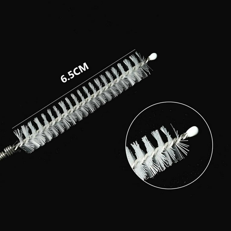 ANCHRISLY 57 Inches Long Drain Brush, Flexible Pipe Cleaning Brush, Fridge Cleaning Tool for Cleaning Feeding Tube, Siphon Hose, Sunroof Drain, Refrigerator