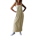 thumbnail image 3 of WILLBEST Vestidos Verano para Mujer Vestido A Rayas de Moda para Mujer | Vestido Skater con Tirantes de Moda Grande, 3 of 3