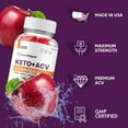 thumbnail image 2 of (2 Pack) Rapid Ripped Keto ACV Gummies, RapidRipped + Apple Cider Vinegar, Max Strength Formula for Men and Women, 2 of 6