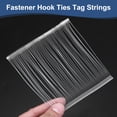 thumbnail image 3 of Uxcell Standard Tagging Fastener 101x8mm Price Tag 100mm 2500pcs Clear, 3 of 6