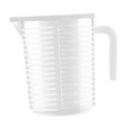 thumbnail image 1 of Taza medidora, recipiente para líquidos, jarra de agua transparente resistente, herramientas de cocina para restaurante, vino doméstico, agua fría y 1000ML, 1 of 10