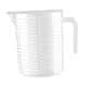 thumbnail image 1 of Taza medidora con escala, jarra de agua, recipiente de líquidos multifunción, herramientas de cocina para leche, vino casero, agua fría y caliente 1000ML, 1 of 8