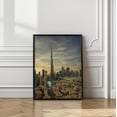 thumbnail image 3 of Downtown sunset view Framed Art Modern Wall Decor, 3 of 15