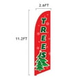 thumbnail image 6 of Vispronet Christmas Trees Feather Flag Kit, 13.5ft, Both Bases, Pole Set, 6 of 7