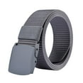thumbnail image 2 of AMERTEER Men Belt Nylon Belt Webbing Canvas Outdoor Web Belt with Plastic Buckle, 2 of 7