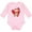 AD-Pink, variant on Hug Sock Monkey Boys or Girls Long Sleeve Baby Bodysuit
