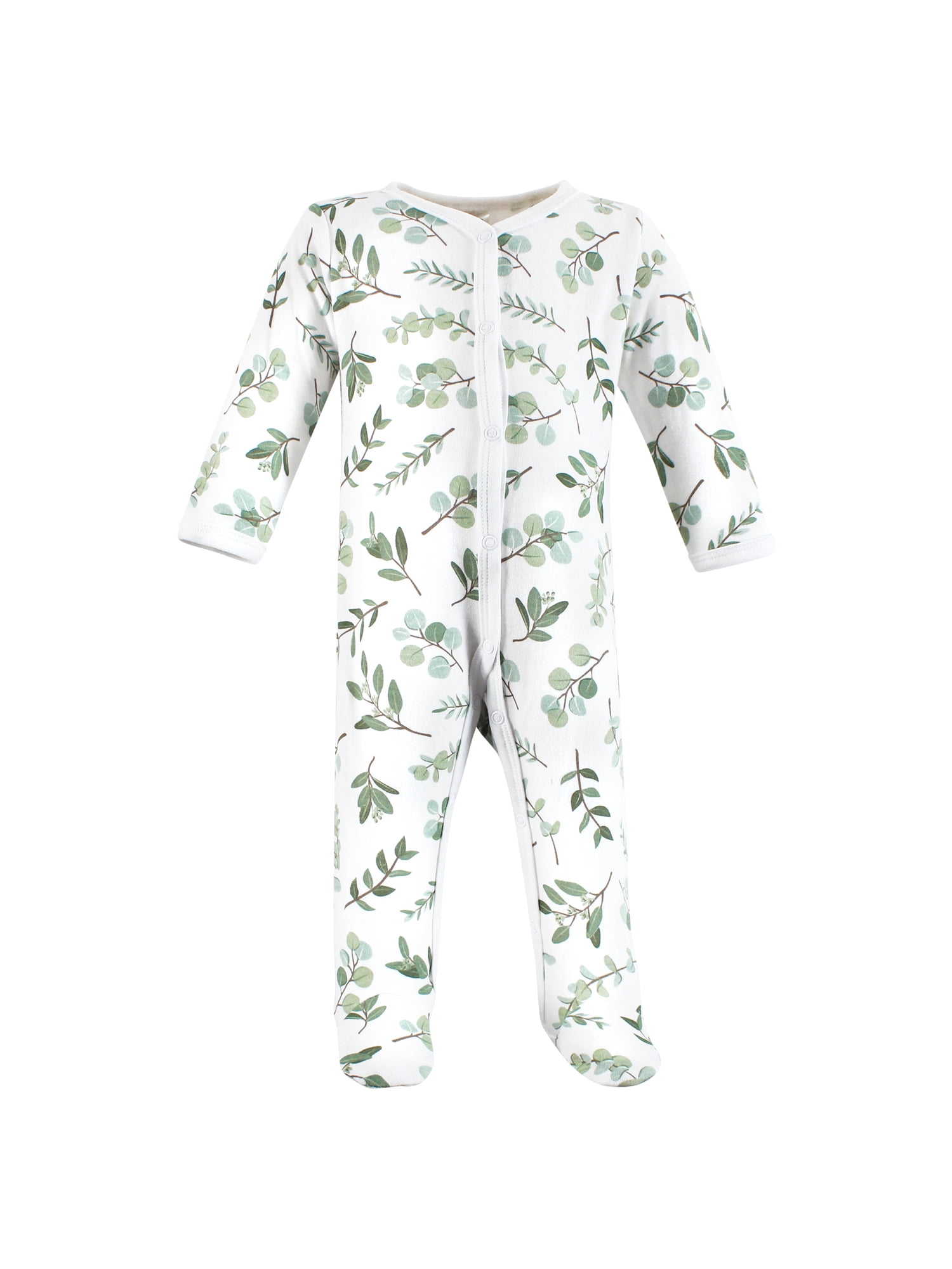 Hudson Baby Long Sleeve Sleep and Play, 3-Pack, Newborn-9 Months