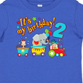 thumbnail image 4 of Inktastic Its My Birthday- Circus Train 2nd Birthday Boys or Girls Baby T-Shirt, 4 of 5