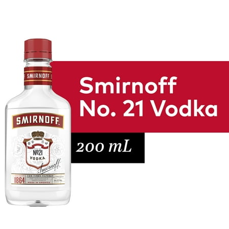 UPC 082000000082 product image for Smirnoff No. 21 Award Winning 80 Proof Vodka - 200 mL Bottle | upcitemdb.com