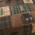 thumbnail image 5 of Your Lifestyle by Donna Sharp Brown Bear Cabin 3PC Queen Comforter Set, 5 of 8