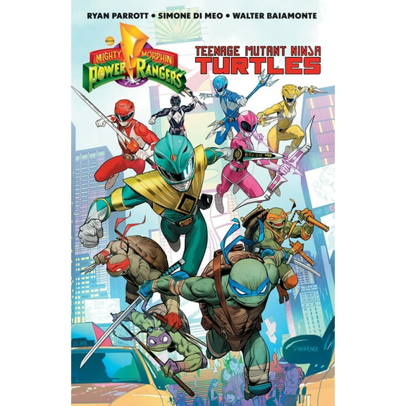 Mighty Morphin Power Rangers: Mighty Morphin Power Rangers/Teenage Mutant Ninja Turtles (Paperback)