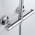 thumbnail image 1 of Grifo mezclador de ducha termostático, salida de grifo de ducha termostático de pared, válvula mezcladora termostática para baño, grifos de ducha termostáticos para bañera, latón, anti-escaldaduras, 1 of 5
