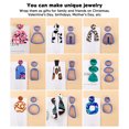 thumbnail image 4 of Clay Cutters Set  Rings Accessories Circle Earrings Cards Clay, 4 of 8