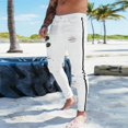 thumbnail image 2 of B91xZ Mens Ripped Jeans Straight-Fit Stretch Bootcut Jean,White XXL, 2 of 5