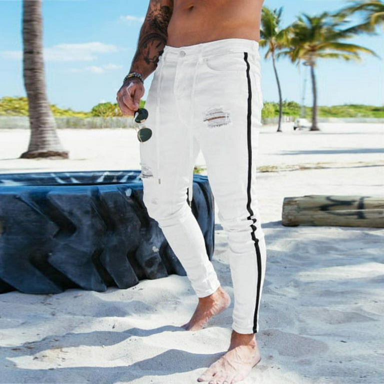 Distressed store sweatpants mens