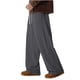 thumbnail image 1 of Mens Pata Recta Pantalones de Sudar de Color Sólido Casual con Diseño en Capas Laterales, Tela de Poliéster Transpirable para Deportes, Correr, Correr, Senderismo Y Uso Diario, 1 of 8