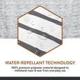 thumbnail image 4 of Shower Curtain Set with 12 Metal Hooks, Elegant Boho Shower Curtain, Water-Resistant (72 x 72 inches) Varato Design, 4 of 5