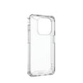 thumbnail image 6 of UAG iPhone 15 Pro Case 6.1" Plyo Ice Rugged Anti-Yellowing Transparent Clear Military Grade Dropproof Protective Cover by URBAN ARMOR GEAR, 6 of 7