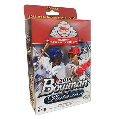 2019 Topps Bowman Platinum National Baseball Card Day Special Edition Hanger