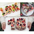thumbnail image 4 of L-o-v-e Letter Cake Stencils Molds Cake Maker Decorative Fillings Layered Cake Baking Tools for DIY Wedding Birthday Anniversary, 4 of 8