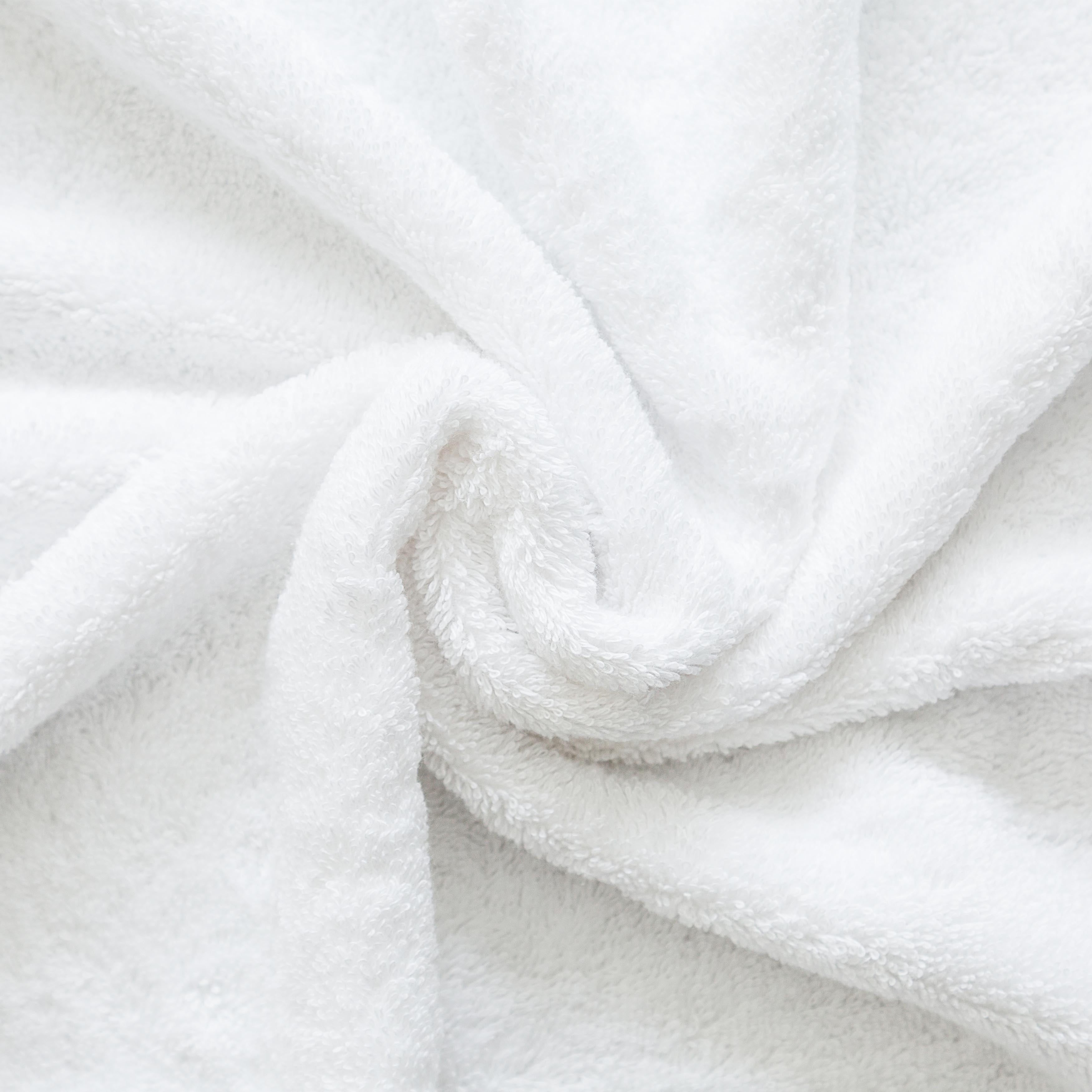 Cotton Paradise 100% Cotton 40 by 80 inches Bath Sheet, Soft Absorbent Quick Dry Towels for Bathroom, White
