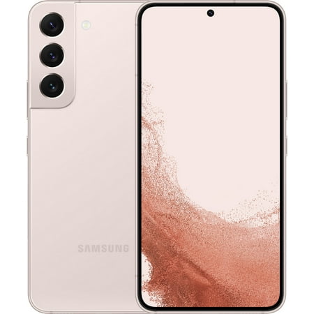 USED: Samsung Galaxy S22 5G, Fully Unlocked | 128GB, Pink, 6.1 in