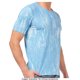 thumbnail image 3 of Playera Rayada Wilson Para Hombre Aqua Talla G, 3 of 4