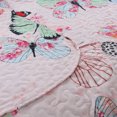 thumbnail image 3 of 3 Piece Kids Bedspread Quilts Set A72 Butterfly, 3 of 3