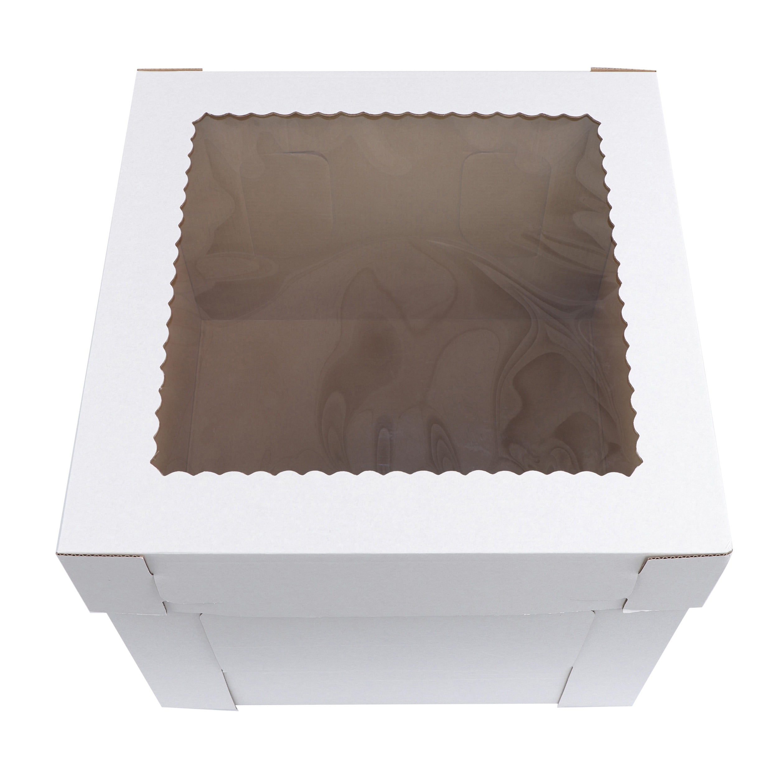 10 Pack] Tall Cake Boxes for Tier Cakes, 10x10x14 Cake Box with Window,  Gr... | eBay