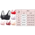 thumbnail image 2 of SHENGYUAN Sports Bra Push Up Bras 1 Pieces Lace Plus Size Women Underwear Bralette Crop Top Sexy Female Large Brassiere Laced Pink,XXXL, 2 of 2