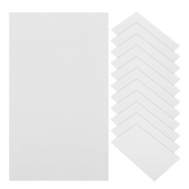 Worgeous  100 Pcs Scratch Pads for Writing Study Supplies Office White