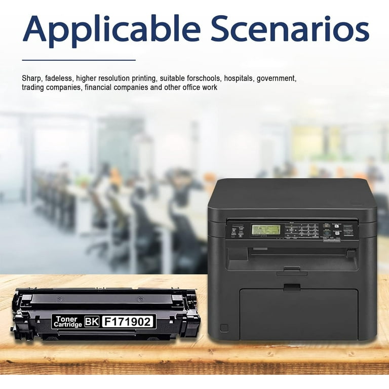 2-Pack Black F171902 Toner Cartridge Replacement for Canon