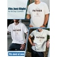 thumbnail image 6 of AllAreN Dad Shirt Best Grandpa in the World T-Shirts for Dad Cotton Fashion T-Shirts for Dad, 6 of 7