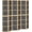 15.7" x78.7", variant on 6 Panel Folding Room Divider Brown Black Solid Paulownia Wood Frame, Engineered Wood Privacy Screen with Geometric Cut-Out Design, Easy to Clean and Fold for Indoor Use