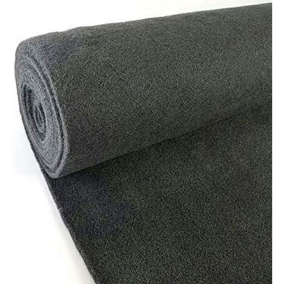 Absolute C20GR 20-Feet Long by 4 Feet Wide, 80 Square Feet Gray Carpet for Speaker Sub Box Carpet Home, Auto, RV, Boat, Marine, Truck, Car Trunk Liner