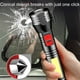 thumbnail image 4 of Linterna exterior recargable por USB con encendedor y luz lateral | Linterna táctica de 3 modos y alta luminosidad para camping, senderismo, emergencias y cortes de luz, 4 of 8