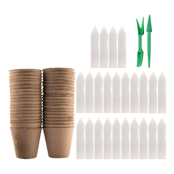 Masteelf Durable Plant Nursery Cups for Garden Assorted Color Safe and Sturdy with Excellent Craftsmanship