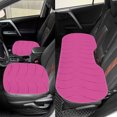 thumbnail image 5 of Blueek 3 PCS Car Seat Cover Full Set Car Front Seat Covers and Rear Benches Cover Originals Winter Plush and Warm for SUV Truck Decor, Pink, 5 of 8