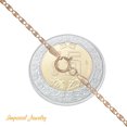 thumbnail image 2 of Pulsera Valentino De 14 Quilates En 18 Cm Calibre 1.4mm, 2 of 4