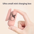 thumbnail image 6 of Oggfader Wireless Earbuds Space Capsule Cute Bluetooth Headset All Inclusive Smart Noise Cancelling Invisible In Ear Wireless Headset Pink, 6 of 8