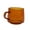 Amber, variant on YAHHU 350ml/11.8oz Glass Coffee Cup Crystal Coffee Mug with Handle High Temperature Resistance for Home and Cafe, Blue