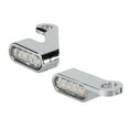 thumbnail image 2 of Fdyun 2PCS Motorcycle Turn Signals Light Mini LED Cornering Lamp Universal Motorbike Light Replacement Waterproof Aluminium Alloy, 2 of 8