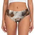 thumbnail image 1 of Fotbe Cow With Butterflies Calzones Estampados para Mujer – Ropa Interior de Algodón, Cómoda, Suave y Elástica-XX-Large, 1 of 6
