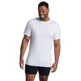 thumbnail image 2 of Fruit Of The Loom T-Shirts Classiques Blancs à Col Rond pour Hommes - Lot de 6, XLT, Blanc, 2 of 11
