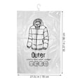 thumbnail image 2 of Hanging Vacuum Storage Bags for Coats, Garment Bags for Hanging Clothes, Vacuum Seal Bags for Clothing Travel, Coat StorageBags VacuumSealedHanging for Suits and Jackets, 2 of 7