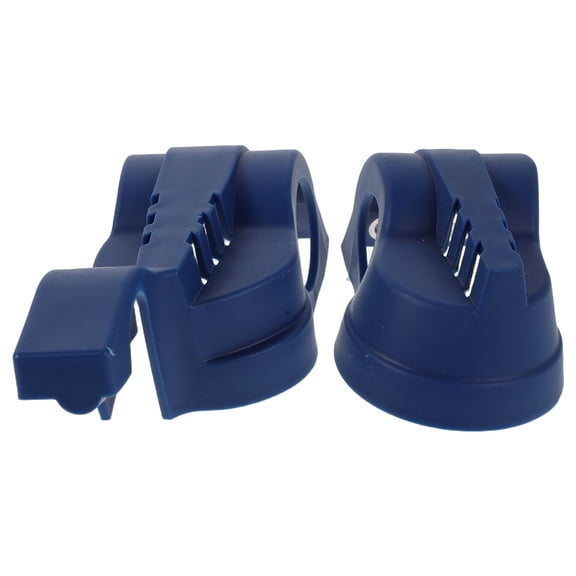 Milisten Motorcycle Shock Absorber Cover Blue Easy Install Uv Resistant