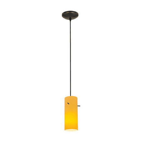 

Pendants 1 Light With Oil Rubbed Bronze Finish and Metal Material 10 inch 11 Watts