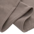 thumbnail image 4 of Bare Home Polar Fleece Cozy Bed Blanket - Hypoallergenic Premium Poly-Fiber Yarns, Thermal, Lightweight Blanket (Twin/Twin XL, Taupe), 4 of 9