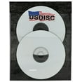 thumbnail image 2 of USDISC Plastic Sleeves 4mil 7.5 x 5.75, Fits DVD Booklet, Double 2 Disc, Black, Pack Of 200, 2 of 2
