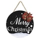 thumbnail image 1 of Letrero navideño para puerta, colgador de puerta para exterior e interior, placa para puerta de entrada, Estilo A, 1 of 9